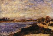 Auguste renoir The Seine at Argenteuil painting